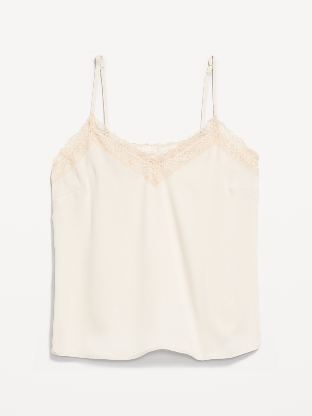 Old Navy Lace-Trim Satin Cami Top
